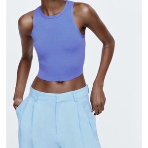 Sleeveless Crop Top